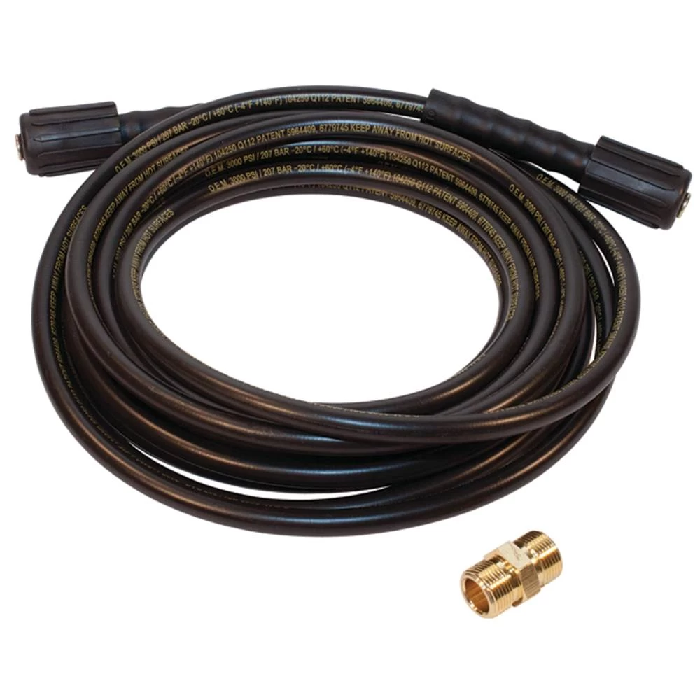 Stens Pressure Washer Hose 25'; 3000 PSI; 1/4" Inlet / 758-701