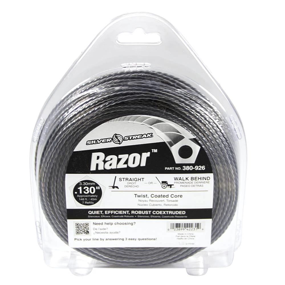 Silver Streak Razor Trimmer Line .130 1 lb. Donut / 380-926