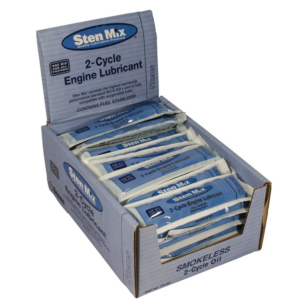 Sten Mix 2-Cycle Oil Forty-eight 1.8 oz pillow packs / 770-263