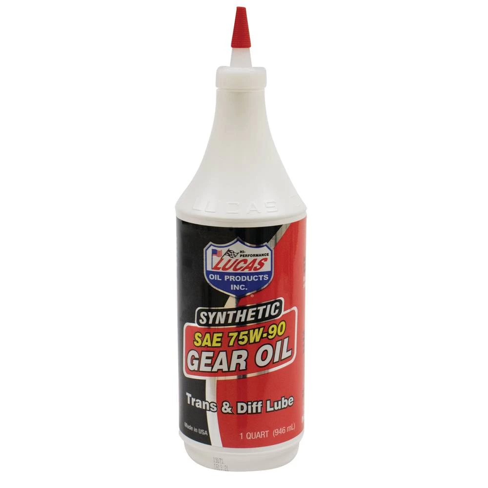 Lucas Oil Gear Oil SAE 75W-90, 32 oz. bottle / 051-507