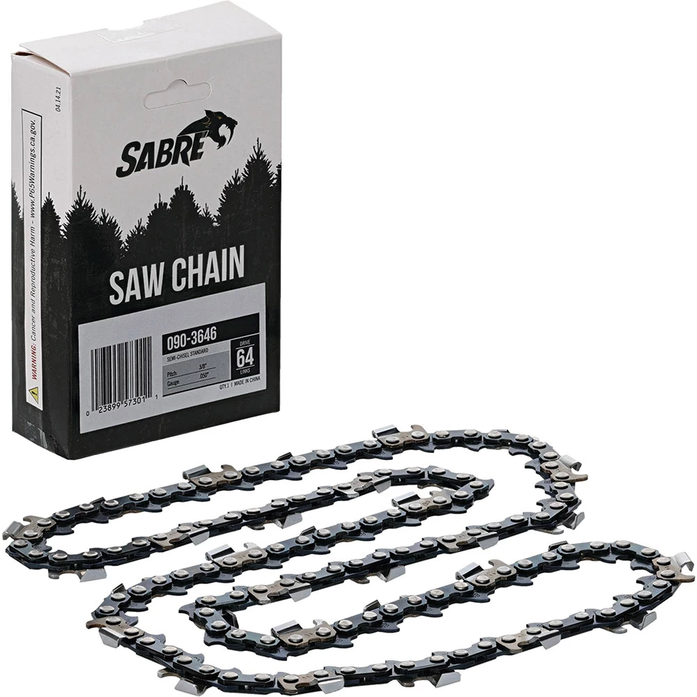 Chain Pre-Cut Loop 64 DL, 3/8" LP, .050" Gauge, Semi-Chisel Standard / 090-3646