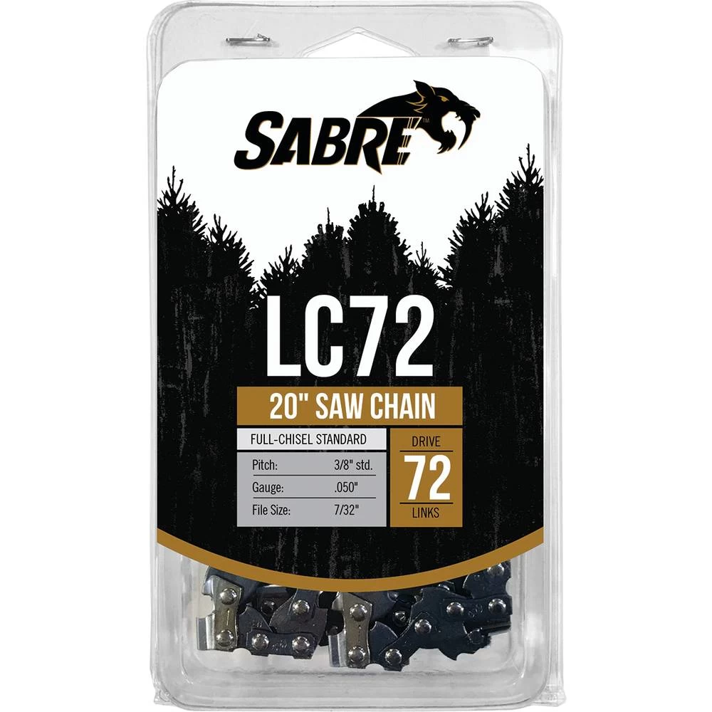 Chain Loop Clamshell 72 DL, 3/8" LP, .050, Chisel Standard / 092-3726C
