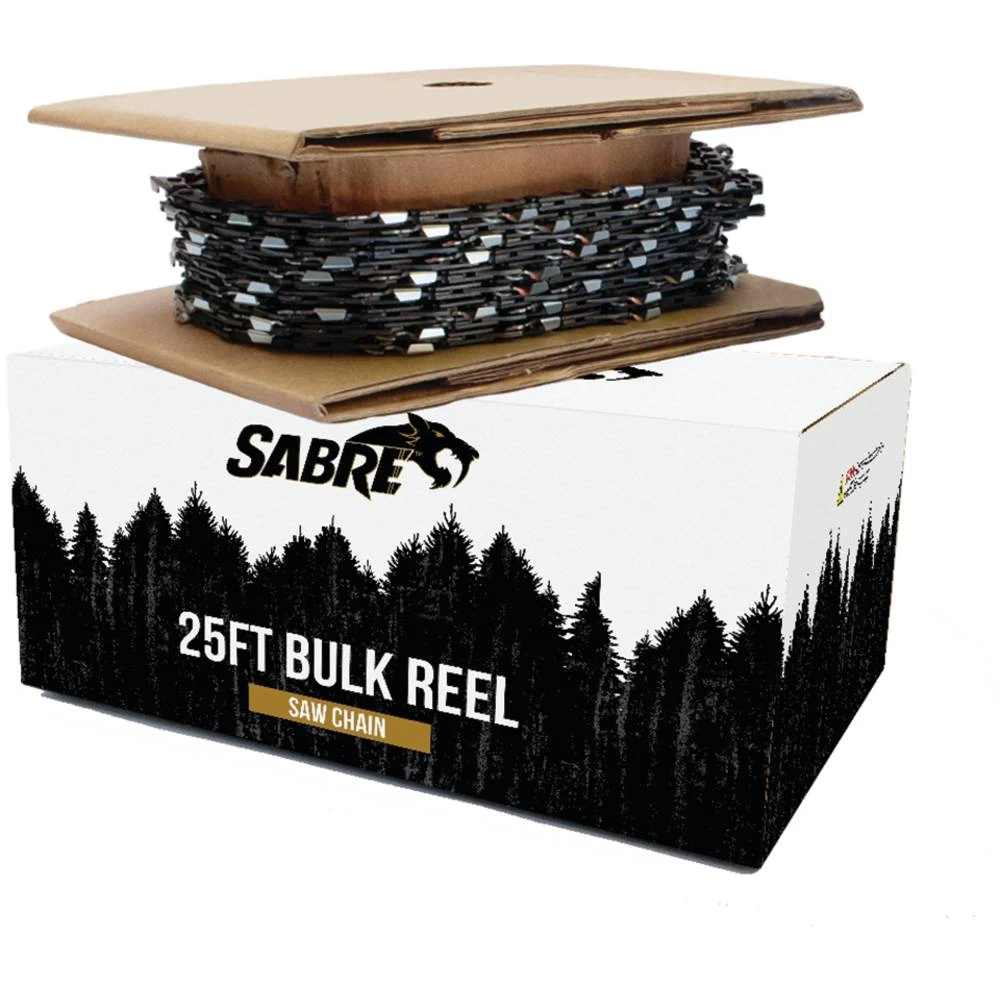 Sabre Titanium Chain Reel 25' 3/8", .058", Chisel Standard / 092-7256
