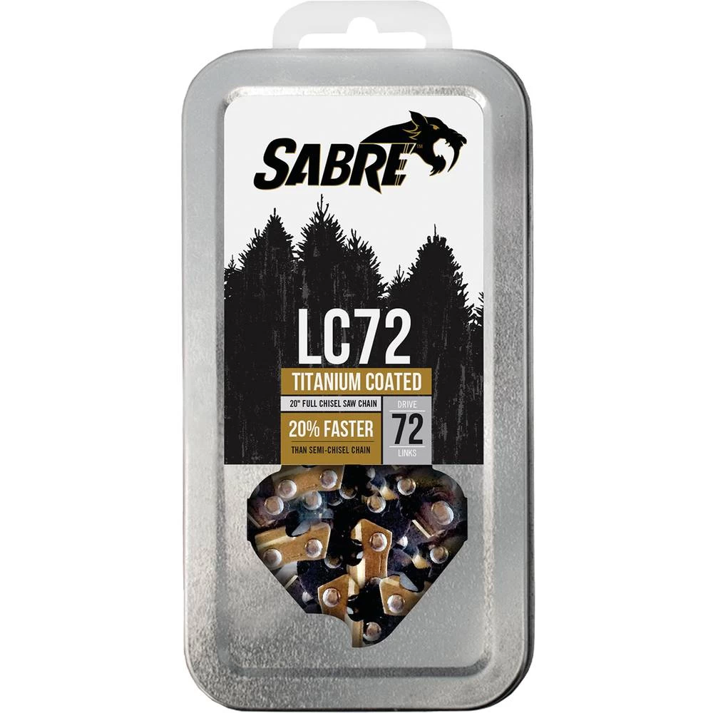 Titanium Chain Pre-Cut Loop 72 DL, 3/8" LP, .050" Gauge, Chisel Standard / 099-0726
