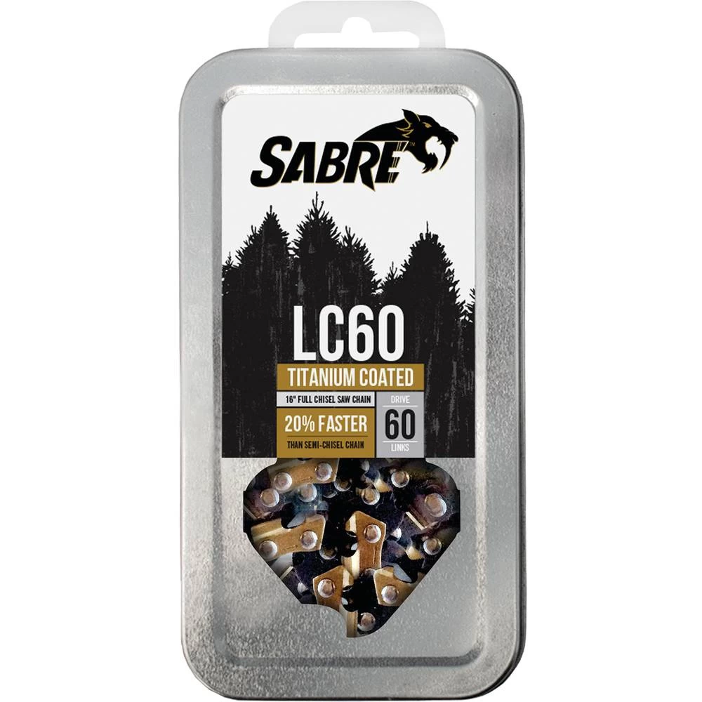 Titanium Chain Pre-Cut Loop 60 DL, 3/8" LP, .050" Gauge, Chisel Standard / 099-1606