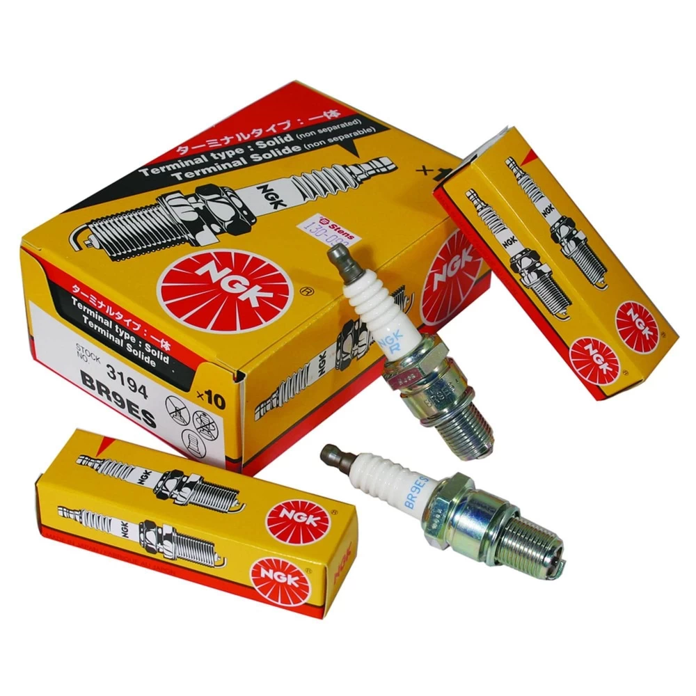 Spark Plug for NGK 3194/BR9ES Solid / 130-092-4