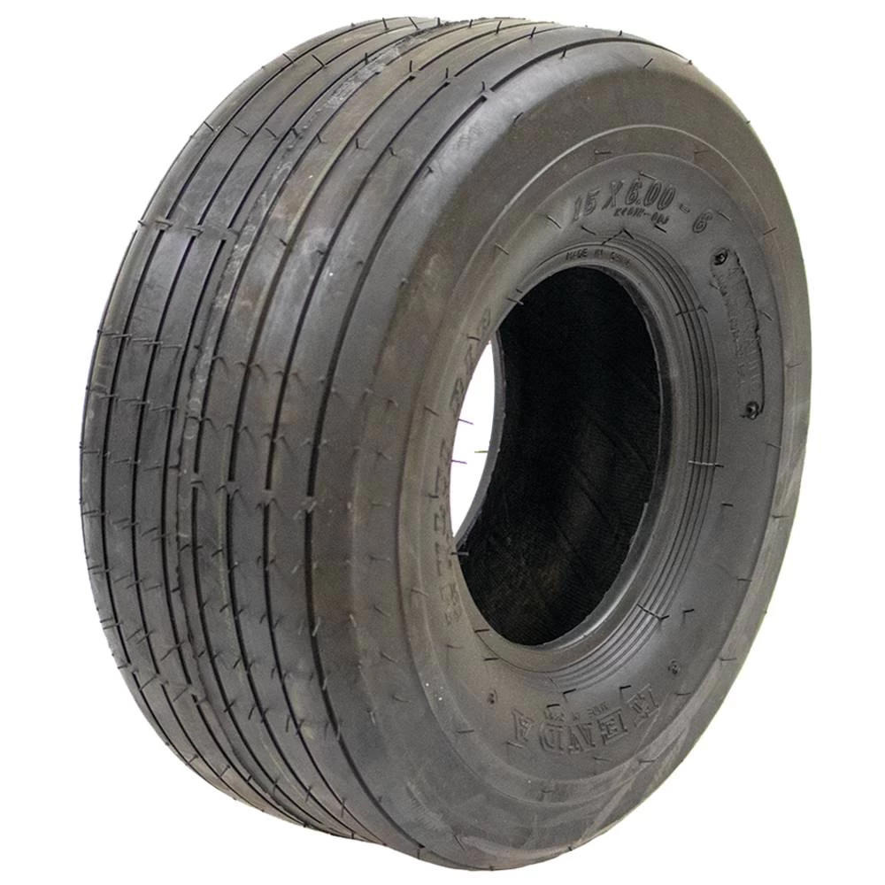 Kenda Tire 15 x 6.00-6 Rib, 4 Ply / 160-649