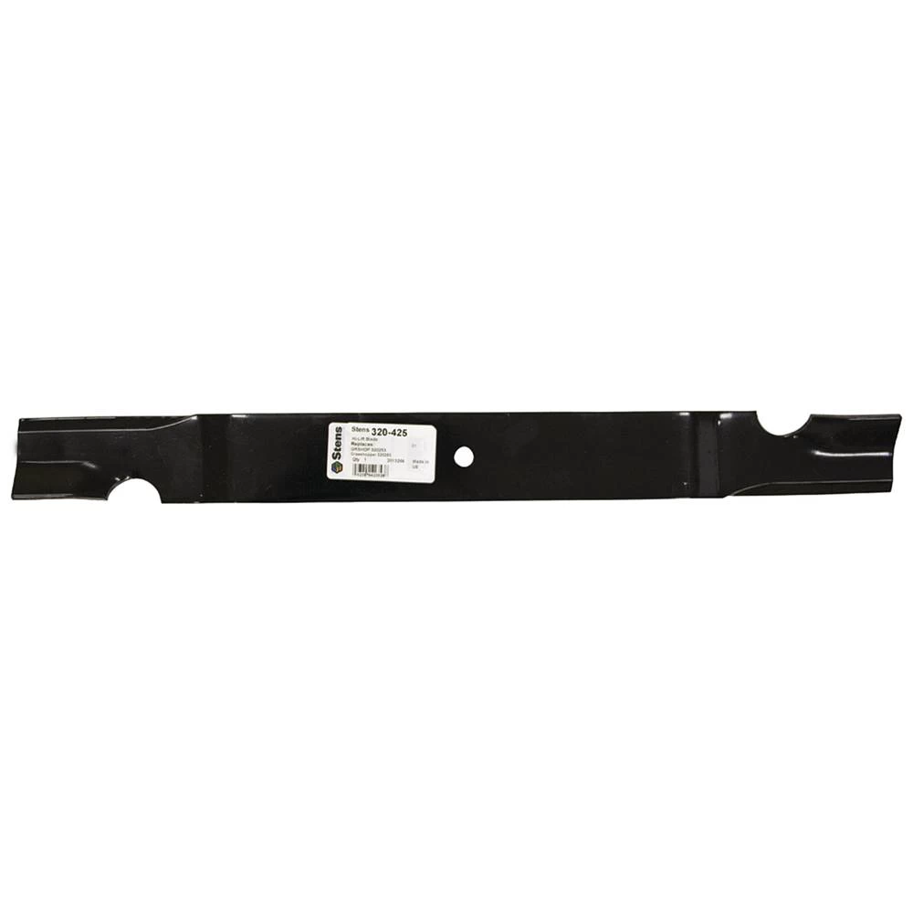 Notched Hi-Lift Blade for Grasshopper 320253 / 320-425