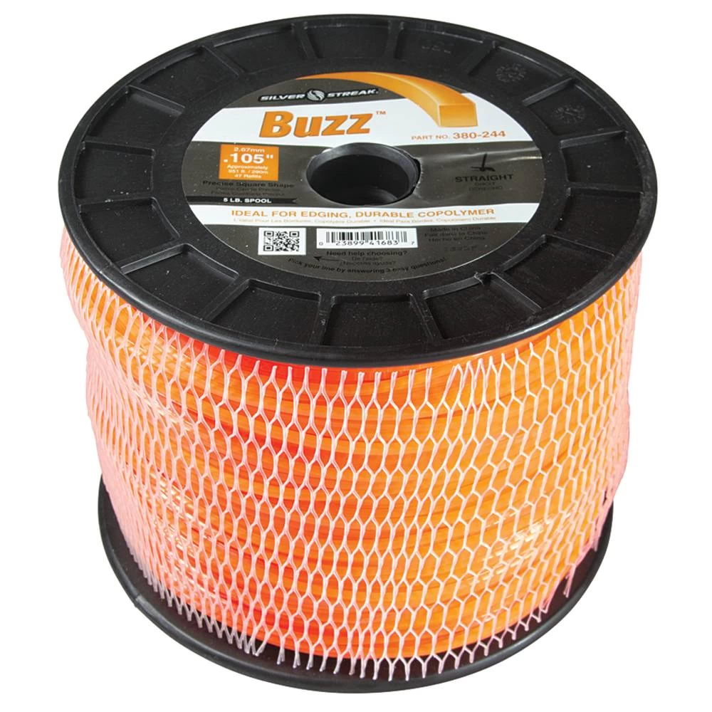 Silver Streak Buzz Trimmer Line .105 5 lb. Spool / 380-244