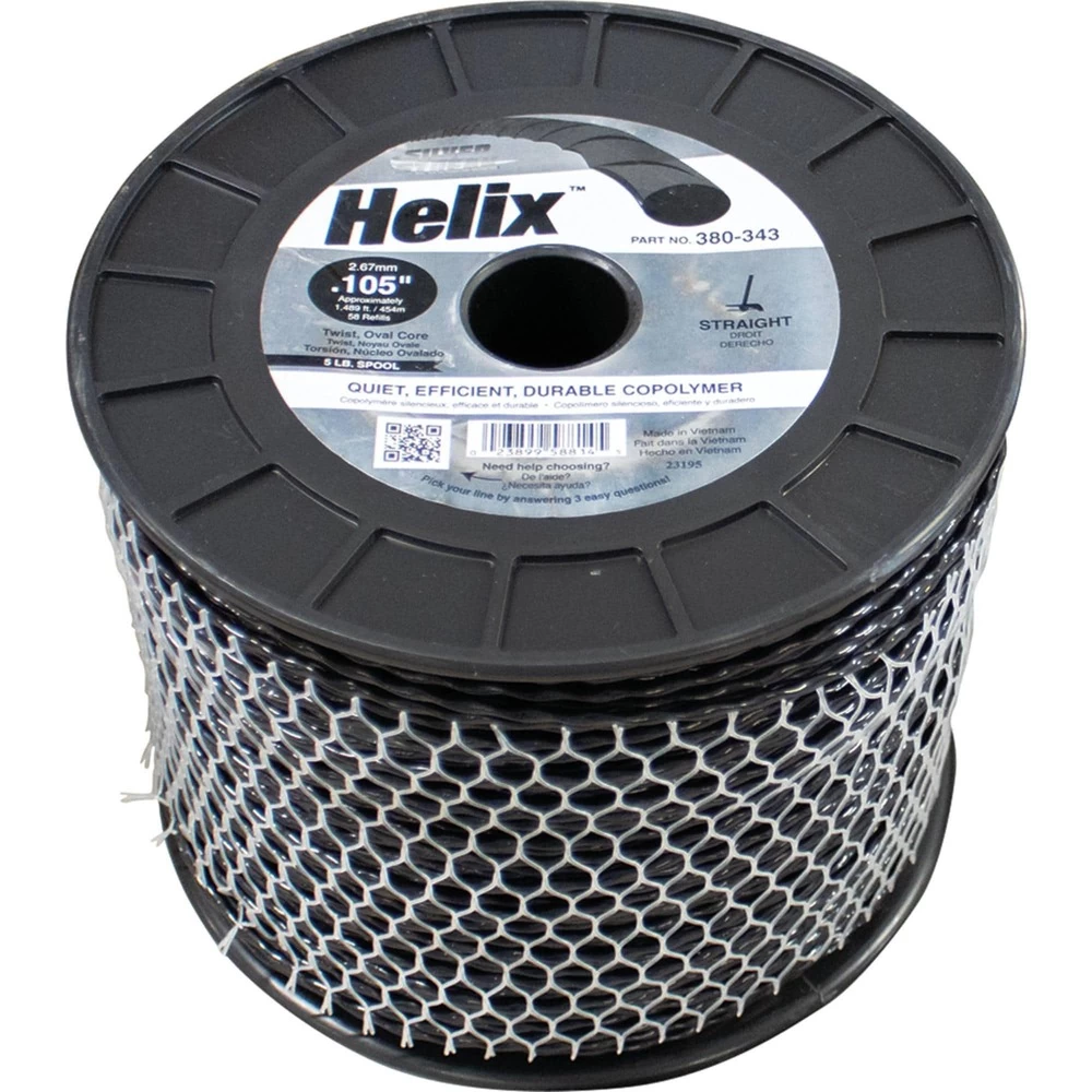 Silver Streak Helix Trimmer Line .105 5 lb. Spool / 380-343