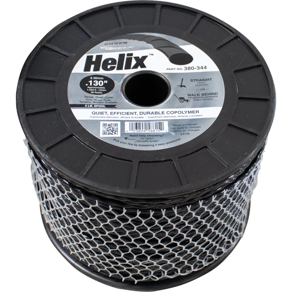 Silver Streak Helix Trimmer Line .130 5 lb. Spool / 380-344