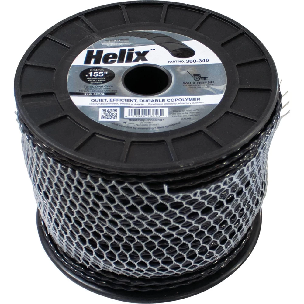 Silver Streak Helix Trimmer Line .155 5 lb. Spool / 380-346
