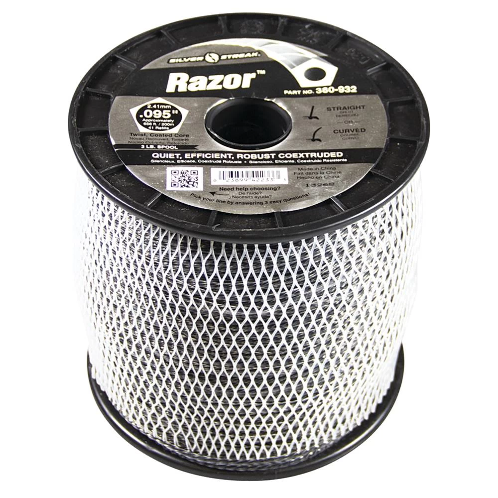 Silver Streak Razor Trimmer Line .095 3 lb. Spool / 380-932