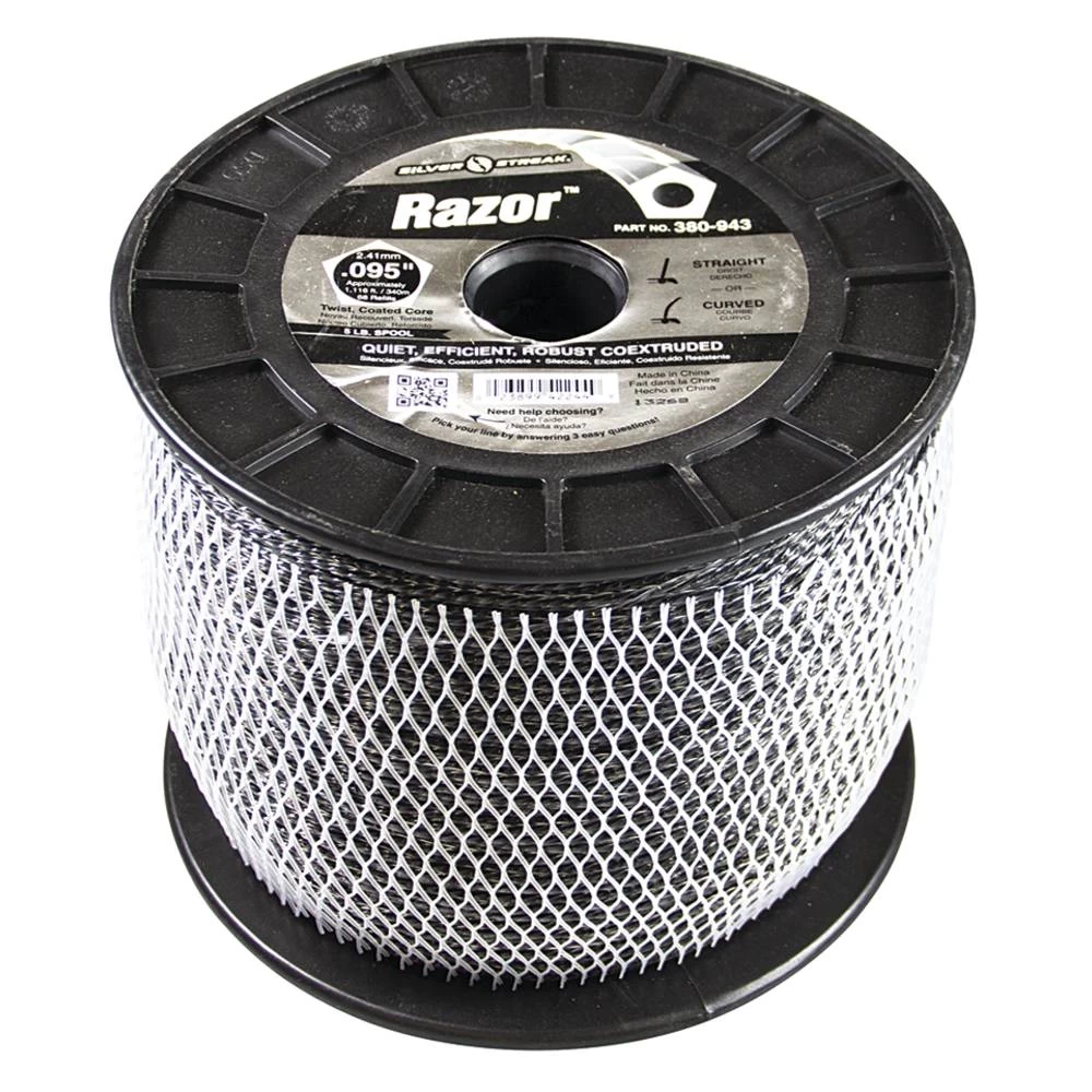 Silver Streak Razor Trimmer Line .095 5 lb. Spool / 380-943
