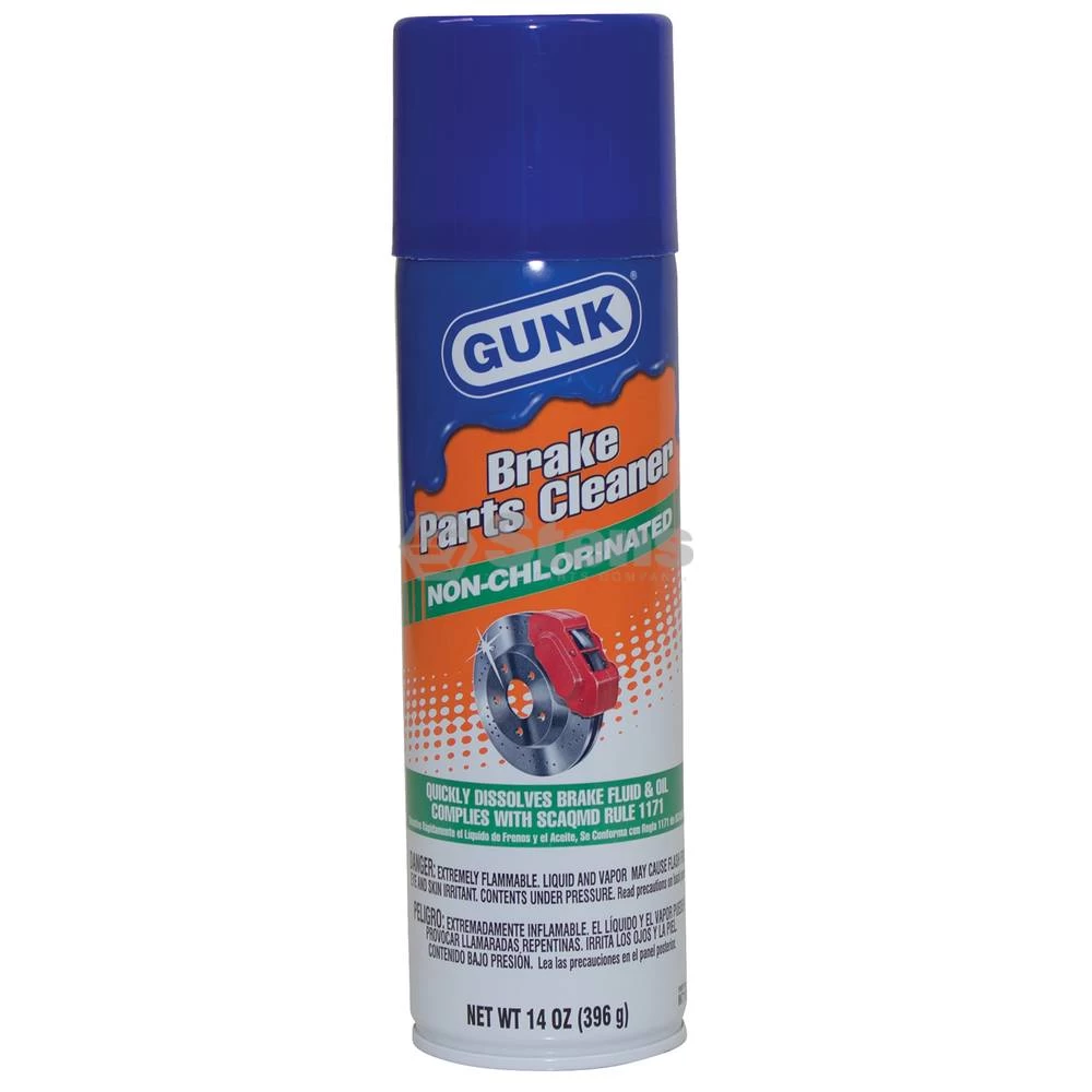 Gunk Brake Cleaner for Non-chlorinated 14 oz. aerosol can / 752-880