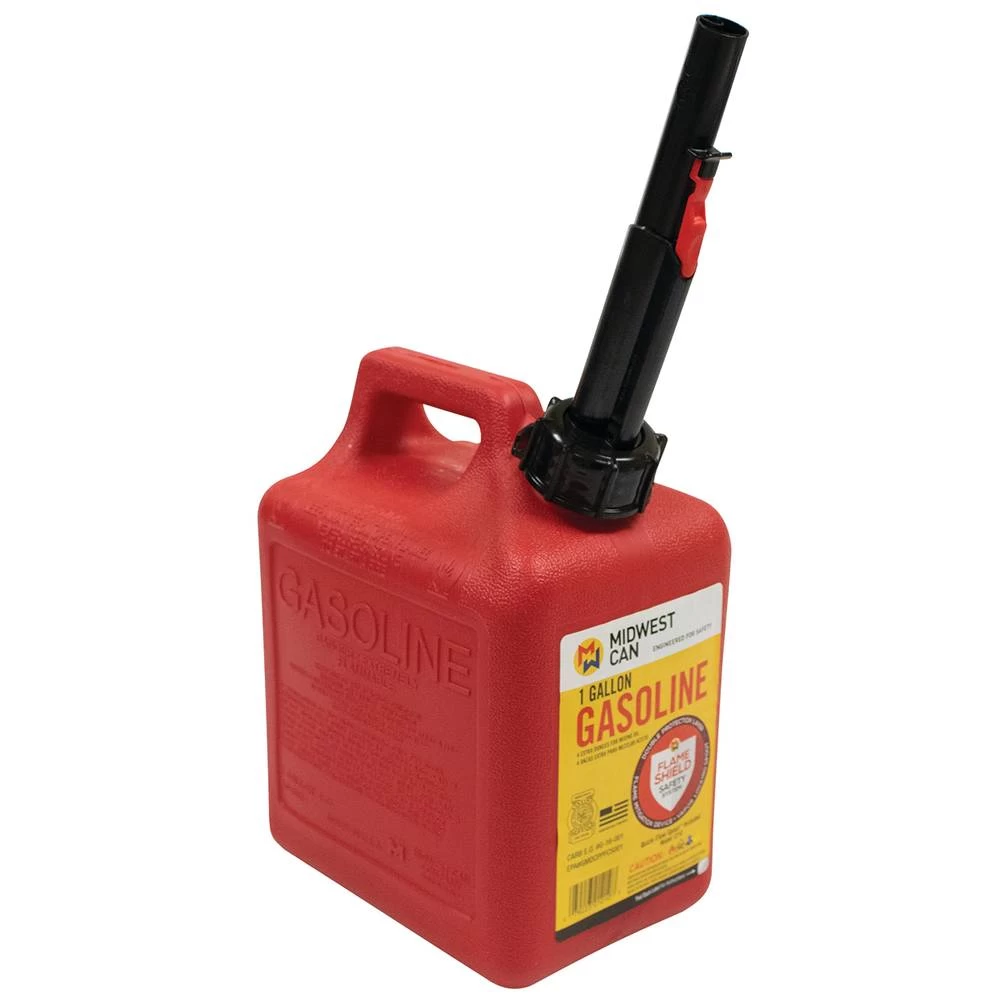 Stens 1 Gallon Plastic Gasoline Fuel Can / 765-518