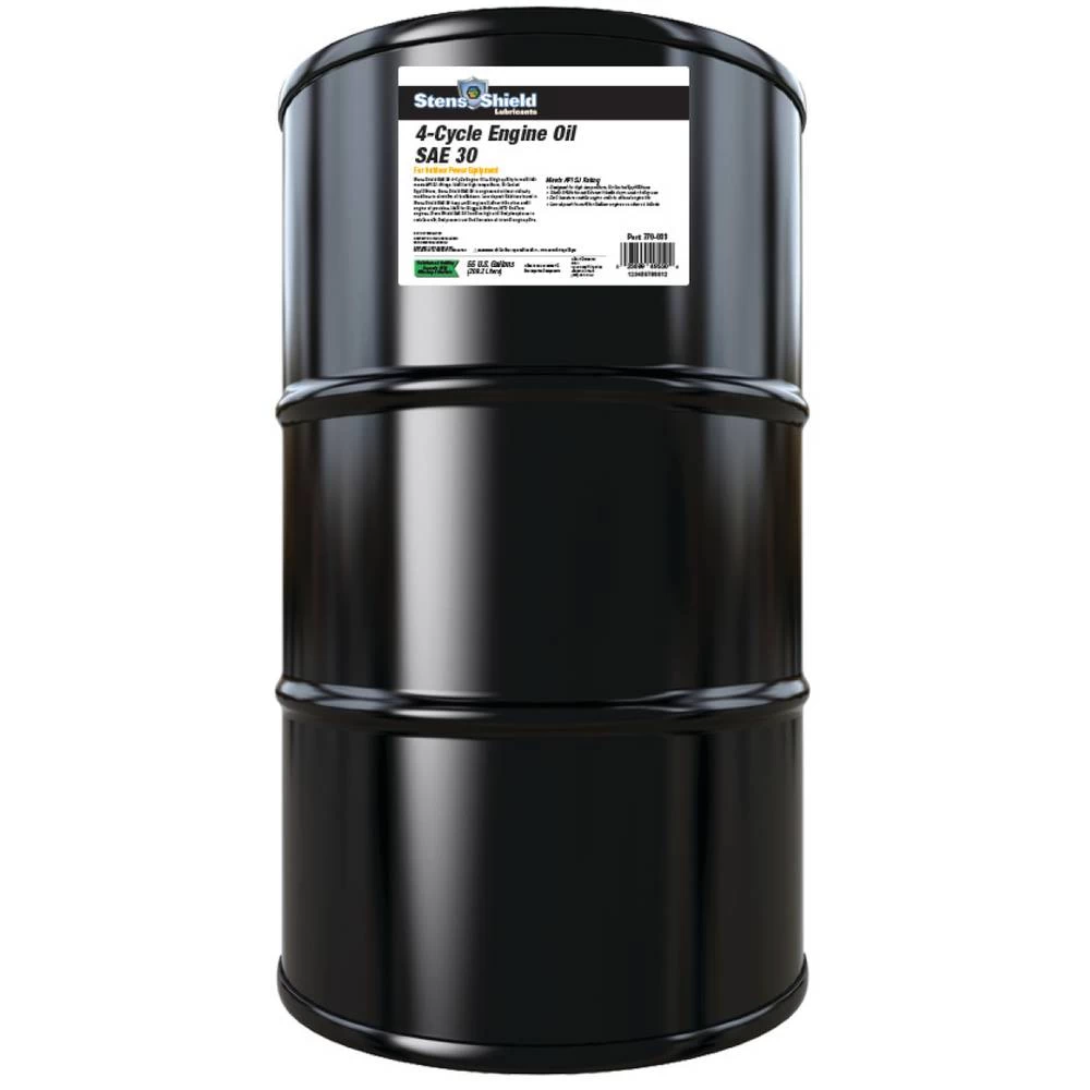 Stens Shield 4-Cycle Engine Oil SAE 30, 55 gallon drum / 770-033