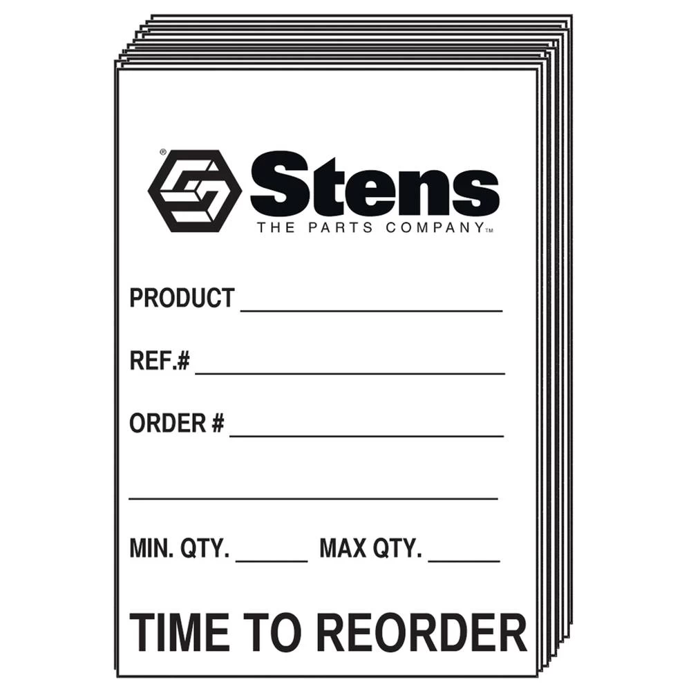 Stens Time to Reorder Tag / 785-049