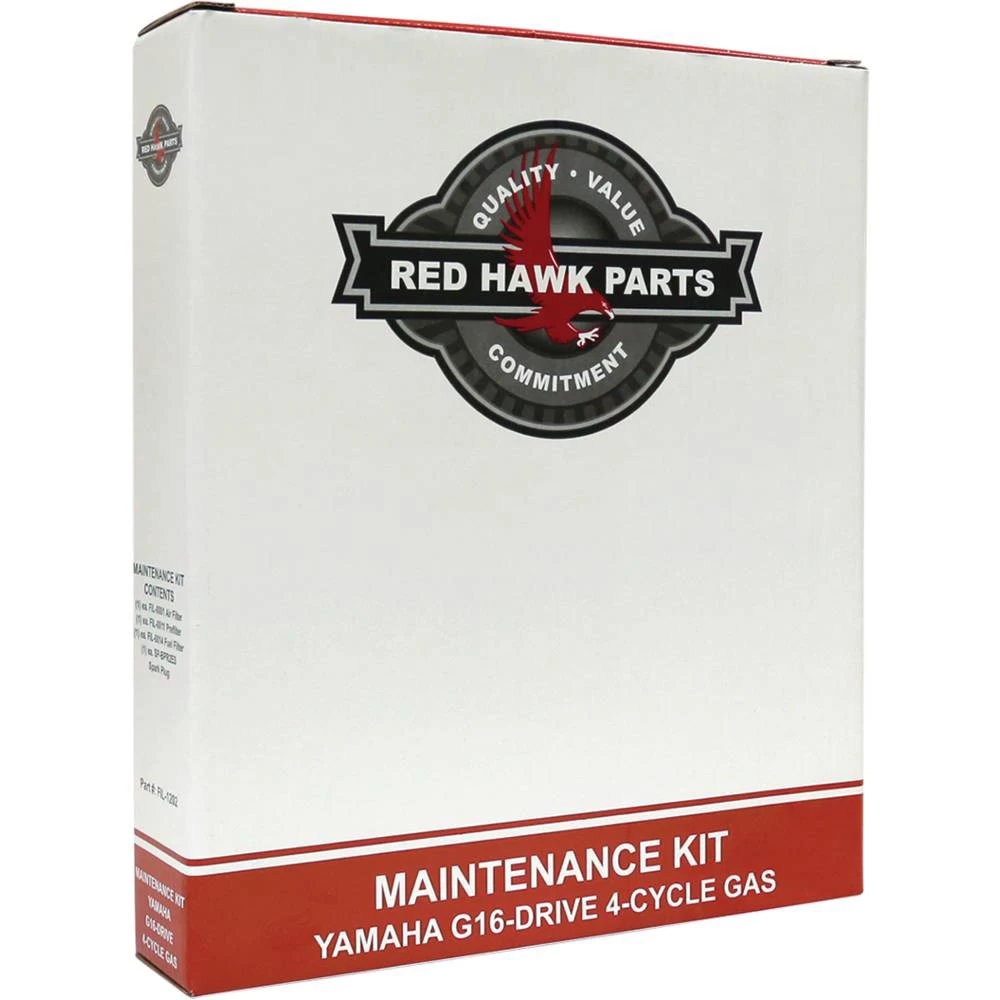 Red Hawk Tune-Up Kit For Yamaha Drive, G16-G22 4 Cycle Gas / FIL-1202