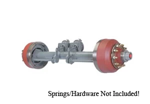 22500 Lb Axle Heavy Duty Less Hubs & Drum Brakes / D200-5-LHD12