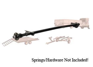 2000 Lb #9 Torflex Axle 4 on 4" Idler, No Brake Flanges / D9TA20-440I