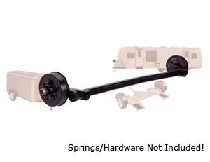 3500 Lb #10 Torflex Axle 5 on 4.5" Electric w.EZ Lube / D10TA35-545E-ZL