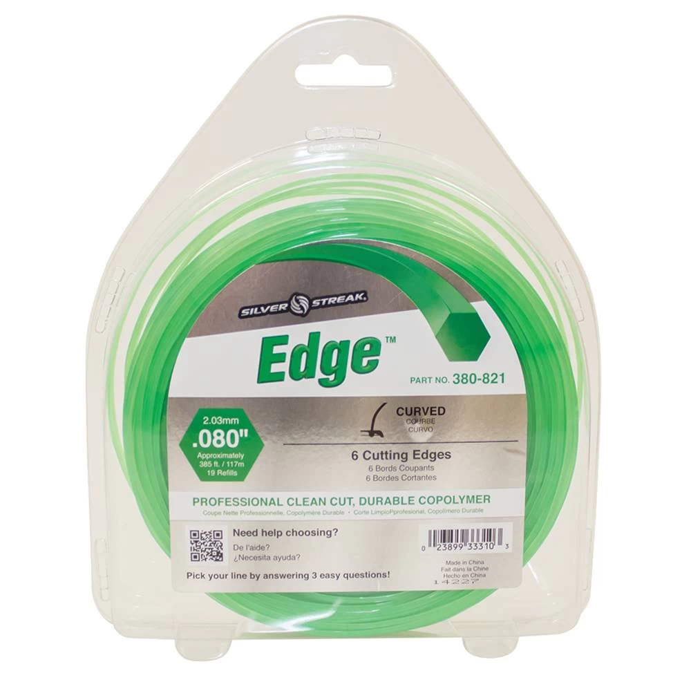 Silver Streak Edge Trimmer Line .080 1 lb. Donut / 380-821