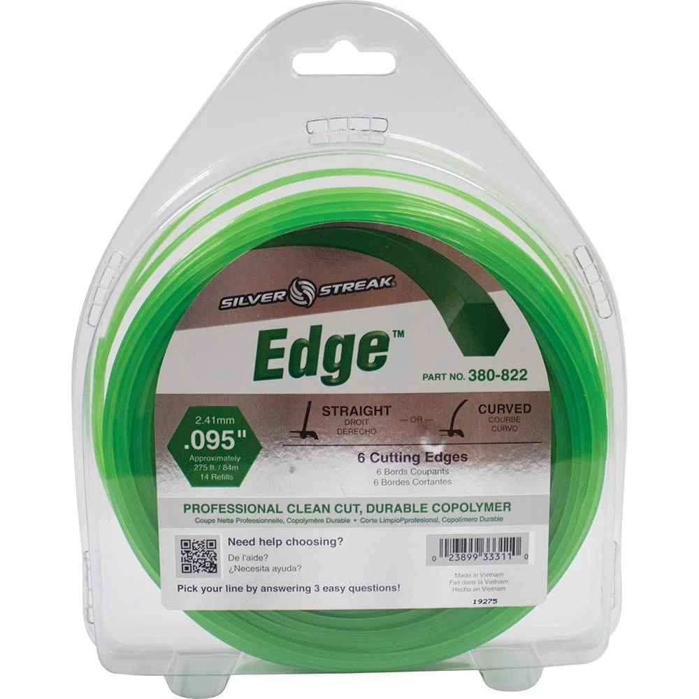 Silver Streak Edge Trimmer Line .095 1 lb. Donut / 380-822