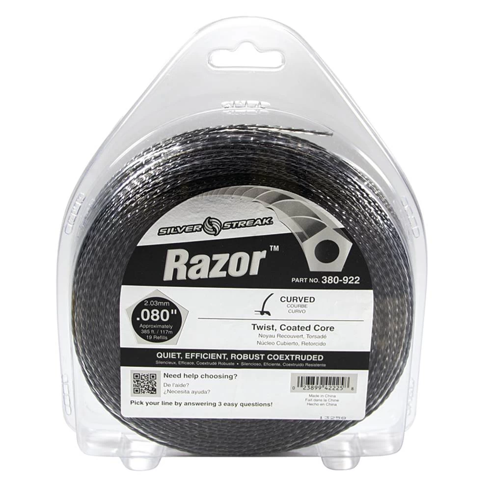 Silver Streak Razor Trimmer Line .080 1 lb. Donut / 380-922