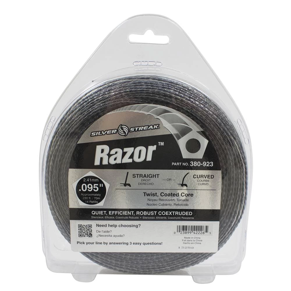 Silver Streak Razor Trimmer Line .095 1 lb. Donut / 380-923